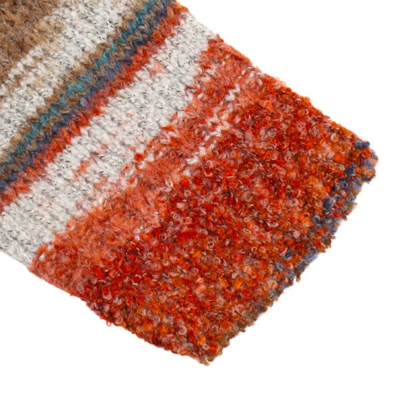 画像7: 【ラストLのみ】PeeTee. (ピーティー) “GRADATION SLEEVE CREW KNIT” (7)