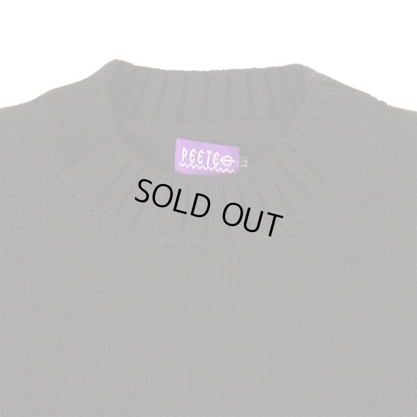 画像3: 【半額】【ラストLのみ】PeeTee. (ピーティー) “GRADATION SLEEVE CREW KNIT” (3)