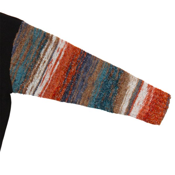 画像6: 【ラストLのみ】PeeTee. (ピーティー) “GRADATION SLEEVE CREW KNIT” (6)