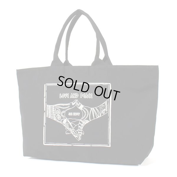 画像1: PeeTee. (ピーティー) “LOVE AND PEACE ZIP TOTE” (1)