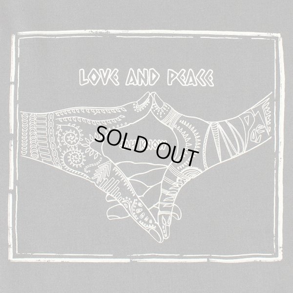 画像4: 【ラストXLのみ】PeeTee. (ピーティー) “LOVE AND PEACE FRINGE CREW” (4)