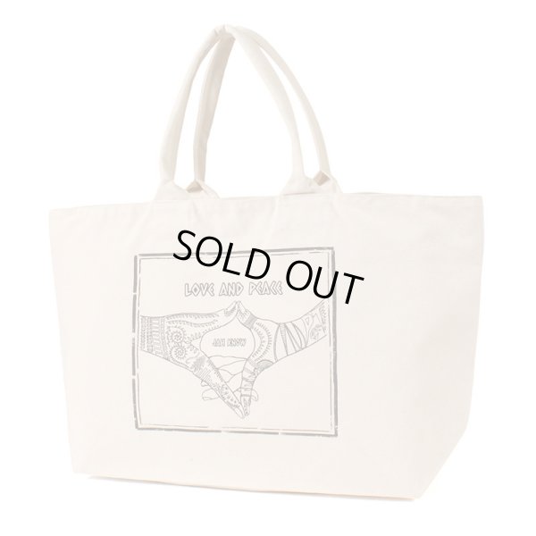 画像1: PeeTee. (ピーティー) “LOVE AND PEACE ZIP TOTE” (1)