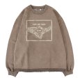 画像1: 【ラストXLのみ】PeeTee. (ピーティー) “LOVE AND PEACE FRINGE CREW” (1)