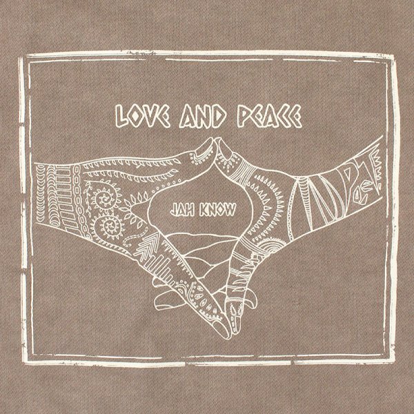 画像4: 【ラストXLのみ】PeeTee. (ピーティー) “LOVE AND PEACE FRINGE CREW” (4)