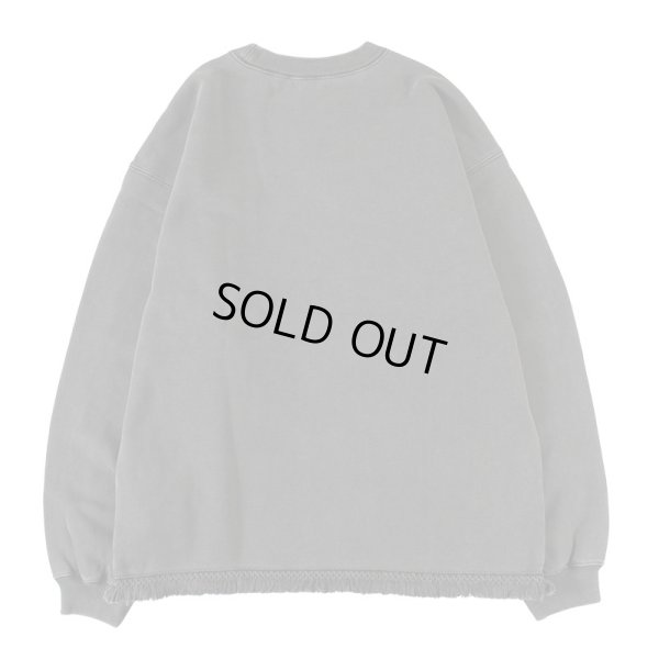 画像2: 【ラストXLのみ】PeeTee. (ピーティー) “LOVE AND PEACE FRINGE CREW” (2)