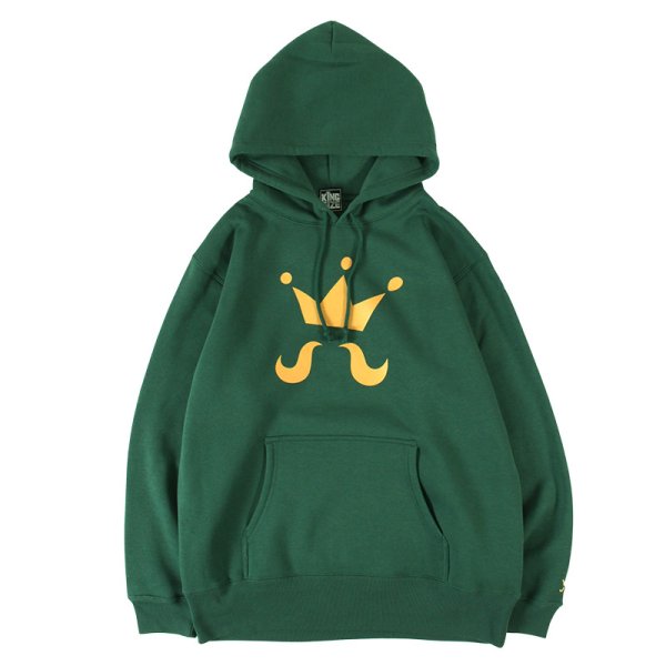 画像1: 【2025.02.19再入荷】KINGSIZE（キングサイズ）“HiGE HOOD SWEAT” (1)