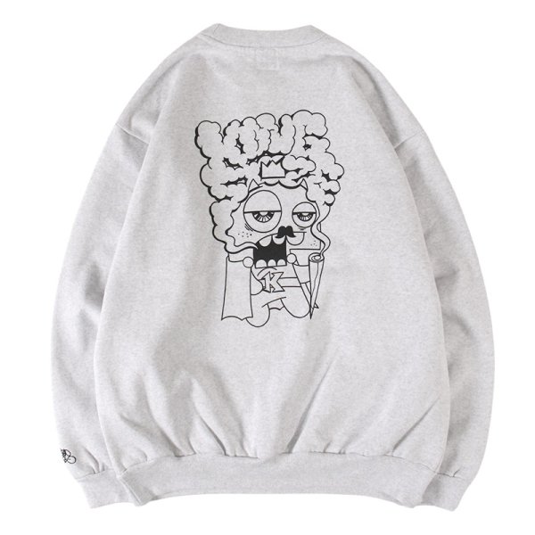 画像3: KINGSIZE（キングサイズ）“KING CASP CREW SWEAT” (3)