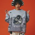 画像1: 【ラスト大型犬（XL）のみ】GALFY(ガルフィー) “ツギハギゾンビスウェット” (1)