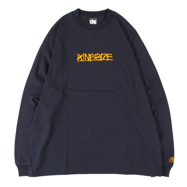 画像1: 【2025.03.29再入荷】KINGSIZE（キングサイズ）“CASPER LOGO L/S TEE” (1)