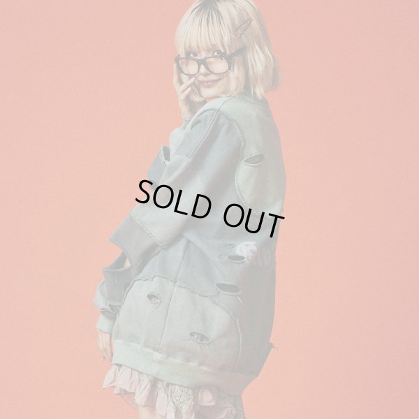 画像13: GALFY(ガルフィー) “ツギハギゾンビスウェット” (13)