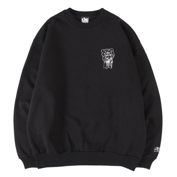画像2: KINGSIZE(キングサイズ)“KING CASP CREW SWEAT” (2)