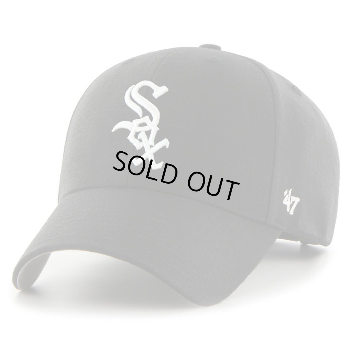 画像1: 【2025.08.08再入荷】'47 (フォーティーセブン) “WHITE SOX ’47 MVP BLACK” (1)