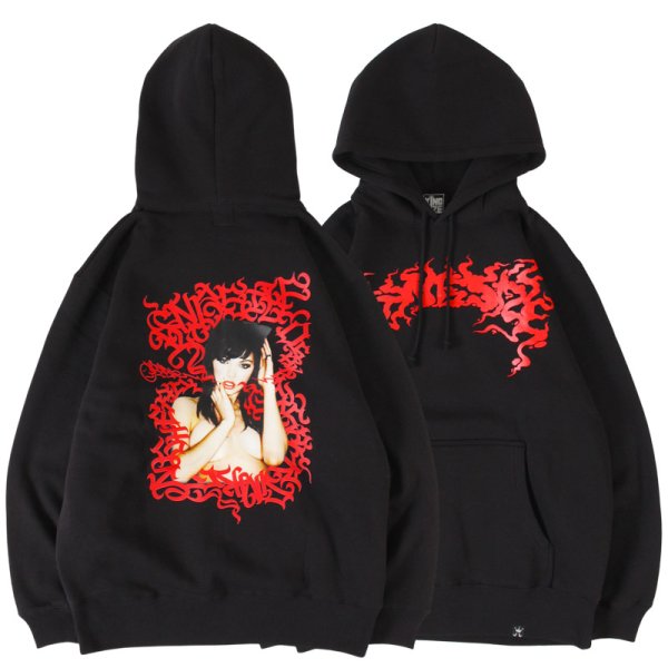 画像1: KINGSIZE（キングサイズ）“BAD GYAL HOOD SWEAT” (1)