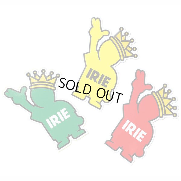 画像1: IRIE by irielife(アイリー バイ アイリーライフ) “POW KING WATERPROOF STICKER” (1)