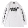 画像1: KINGSIZE（キングサイズ）ｘCHEHON “AWESOME LOGIC L/S TEE” (1)