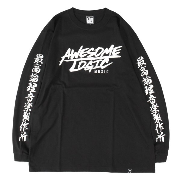 画像1: KINGSIZE（キングサイズ）ｘCHEHON “AWESOME LOGIC L/S TEE” (1)