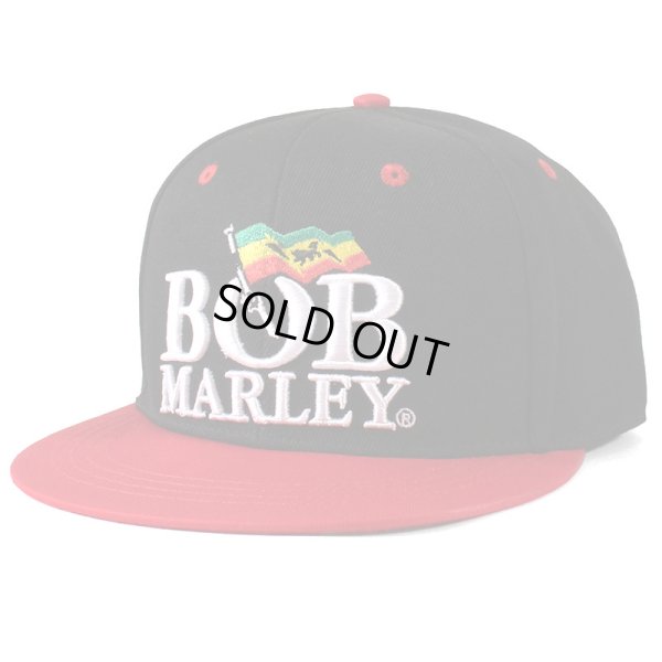 画像1: 【2025.04.29再入荷】BOB MARLEY LOGO CAP -ボブ・マーリー ロゴキャップ- (1)