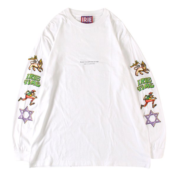 画像1: IRIE by irielife(アイリー バイ アイリーライフ) “IRIE JAH LION L/S TEE” (1)