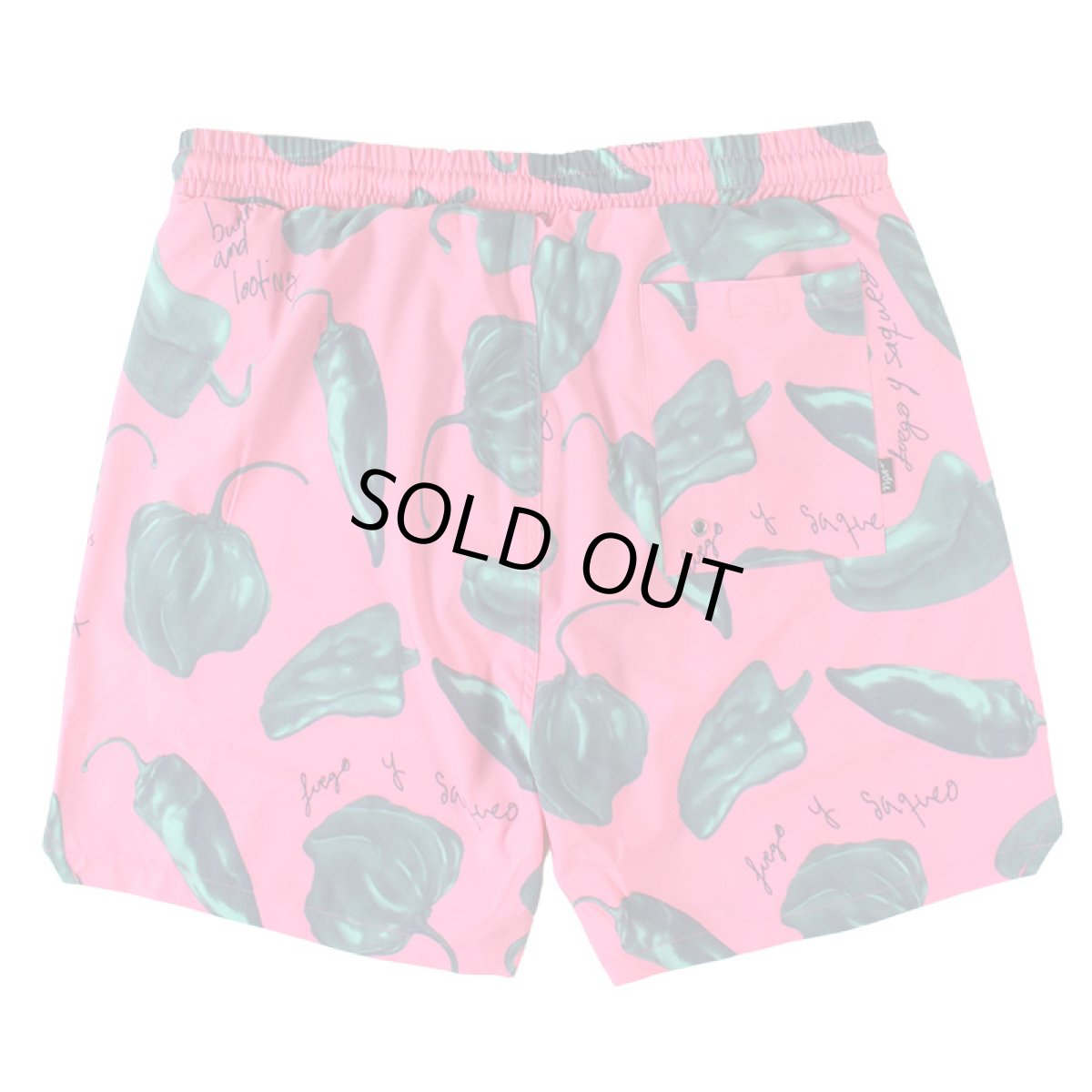 画像2: 【半額】GRIMEY / GRMY (グライミー) “THE RED HOT SWIMMING SHORTS” (2)