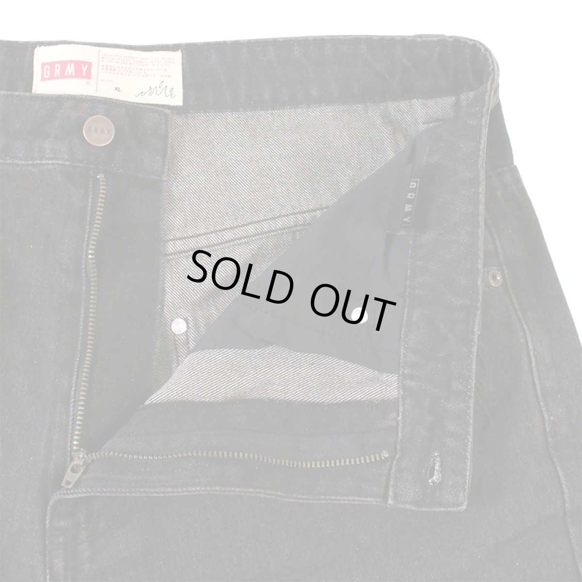 画像7: GRIMEY / GRMY (グライミー) “PEACE WITHIN THE WATCHING EYEZ BAGGY DENIM SHORTS” (7)