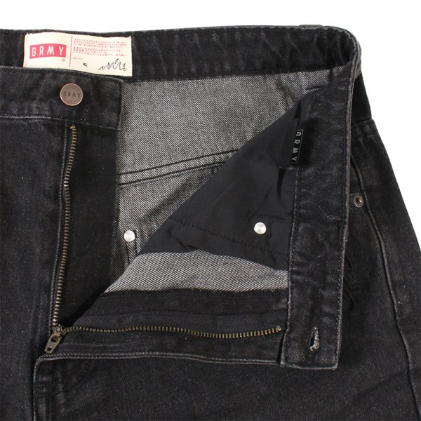 画像7: GRIMEY / GRMY (グライミー) “PEACE WITHIN THE WATCHING EYEZ BAGGY DENIM SHORTS” (7)