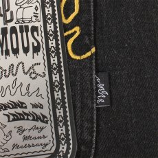 画像11: GRIMEY / GRMY (グライミー) “PEACE WITHIN THE WATCHING EYEZ BAGGY DENIM SHORTS” (11)