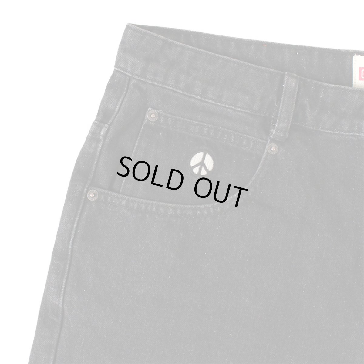 画像5: GRIMEY / GRMY (グライミー) “PEACE WITHIN THE WATCHING EYEZ BAGGY DENIM SHORTS” (5)