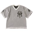 画像11: 【ラストXLのみ】GRIMEY / GRMY (グライミー) “SWEET SCIENCE REVERSIBLE MESH BODY V NECK TEE” (11)