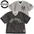 画像2: 【ラストXLのみ】GRIMEY / GRMY (グライミー) “SWEET SCIENCE REVERSIBLE MESH BODY V NECK TEE” (2)