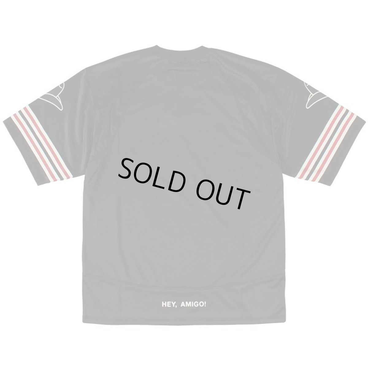 画像2: 【半額】GRIMEY / GRMY (グライミー) “LONE HAND MESH FOOTBALL JERSEY” (2)