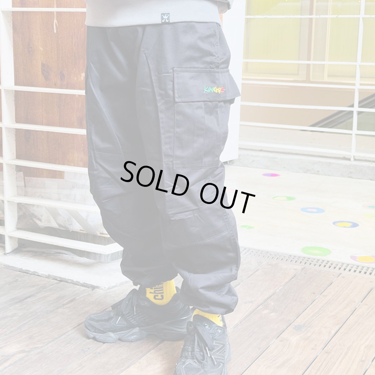 画像17: 【ラストXSのみ】KINGSIZE（キングサイズ）“CARGO PANTS” (17)
