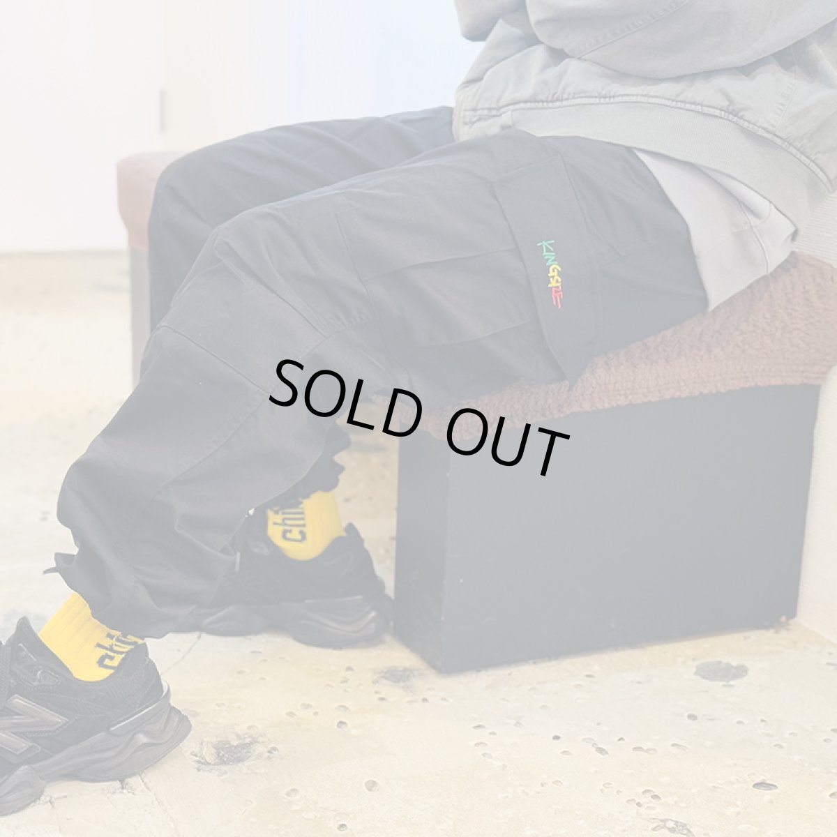 画像21: 【ラストXSのみ】KINGSIZE（キングサイズ）“CARGO PANTS” (21)
