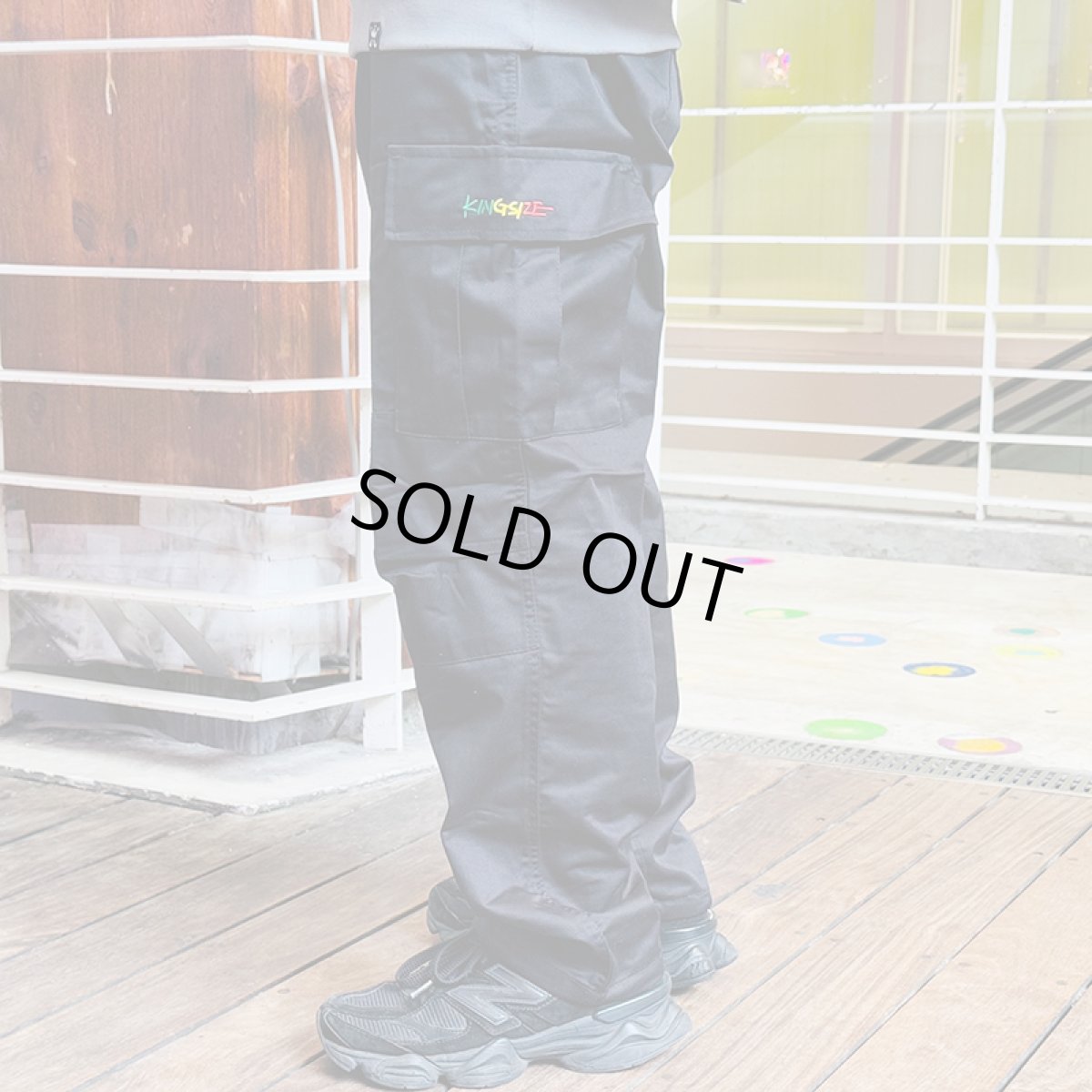 画像19: 【ラストXSのみ】KINGSIZE（キングサイズ）“CARGO PANTS” (19)