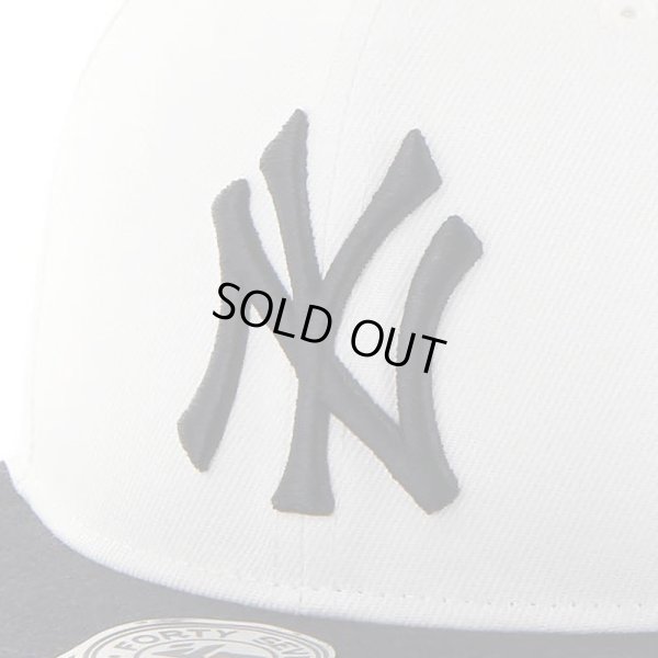 画像4: '47 (フォーティーセブン) “YANKEES SURE SHOT TWO TONE '47 CAPTAIN WHITE×NAVY” (4)