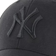 画像3: 【2026.02.26再入荷】'47 (フォーティーセブン) “YANKEES ’47 MVP BLACKｘBLACK LOGO” (3)