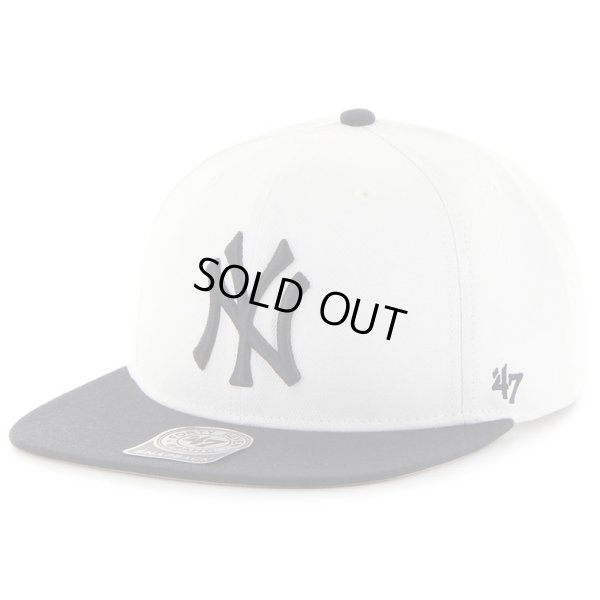 画像2: '47 (フォーティーセブン) “YANKEES SURE SHOT TWO TONE '47 CAPTAIN WHITE×NAVY” (2)