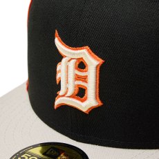 画像5: NEWERA（ニューエラ）“59FIFTY MLB Taping デトロイト・タイガース ブラック ストーンバイザー” (5)