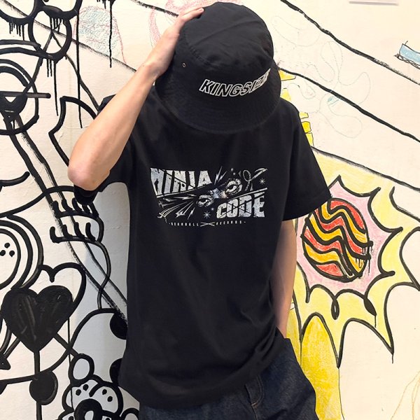 画像8: KINGSIZE(キングサイズ)× BEAN BALL RECORDS “NINJA CODE TEE” (8)