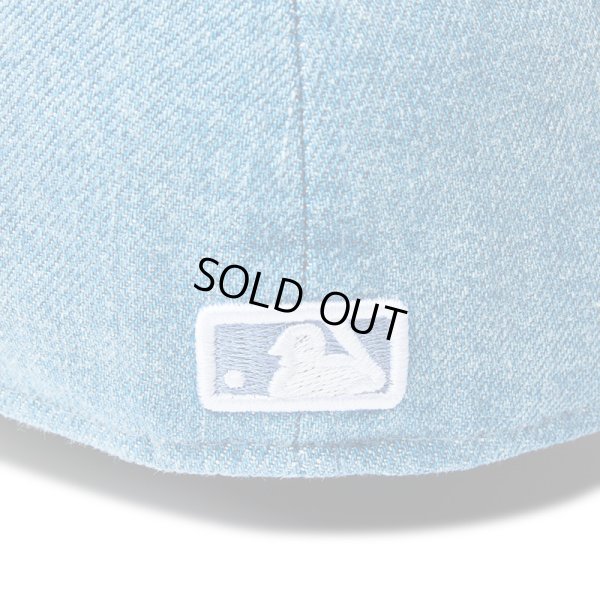 画像9: 【ラスト7 1/2のみ】NEWERA（ニューエラ）“59FIFTY Denim ロサンゼルス・ドジャース ワールドシリーズサイドパッチ ウォッシュドデニム” (9)