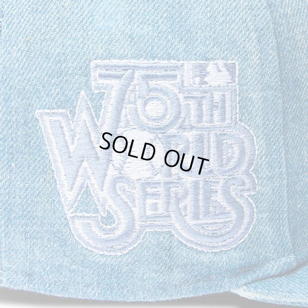 画像7: 【ラスト7 1/2のみ】NEWERA（ニューエラ）“59FIFTY Denim ロサンゼルス・ドジャース ワールドシリーズサイドパッチ ウォッシュドデニム” (7)