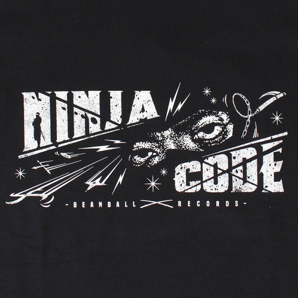 画像4: KINGSIZE(キングサイズ)× BEAN BALL RECORDS “NINJA CODE TEE” (4)