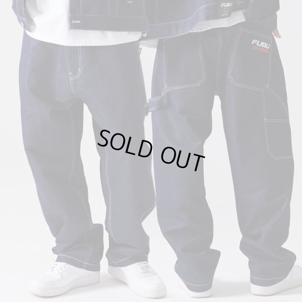 画像1: 【2025.02.08再入荷】FUBU（フブ） “METALLIC DENIM PANTS” (1)