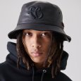 画像1: FUBU（フブ） “FAUX LEATHER BUCKET HAT” (1)