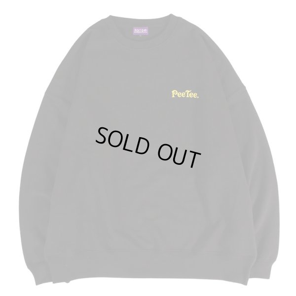 画像2: 【ラストMのみ】PeeTee. (ピーティー) “IN MY HEAD  WIDE CREW” (2)