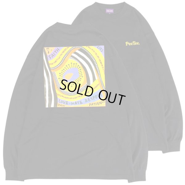 画像1: 【ラストXLのみ】PeeTee. (ピーティー) “IN MY HEAD L/S TEE” (1)