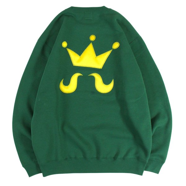 画像3: KINGSIZE(キングサイズ)“RASTA HiGE CREW SWEAT” (3)