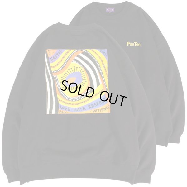 画像1: 【ラストMのみ】PeeTee. (ピーティー) “IN MY HEAD  WIDE CREW” (1)