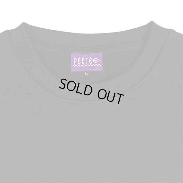 画像4: 【ラストMのみ】PeeTee. (ピーティー) “IN MY HEAD  WIDE CREW” (4)
