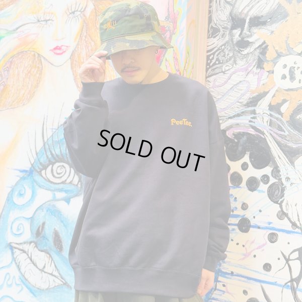 画像11: 【30%OFF】【ラストMのみ】PeeTee. (ピーティー) “IN MY HEAD  WIDE CREW” (11)