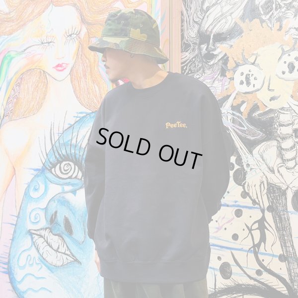 画像12: 【30%OFF】【ラストMのみ】PeeTee. (ピーティー) “IN MY HEAD  WIDE CREW” (12)